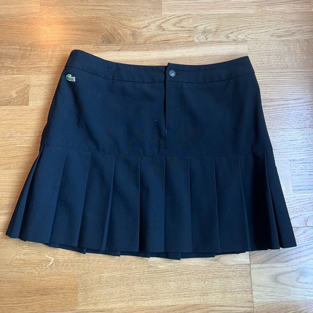LACOSTE MINI SKIRT W PLEATS